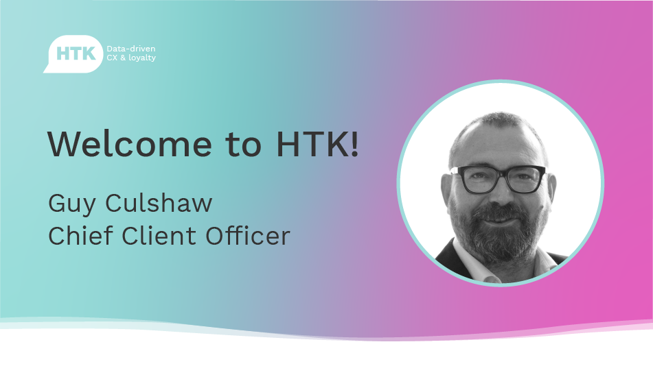 Guy Culshaw joins the HTK team as Chief Client Officer